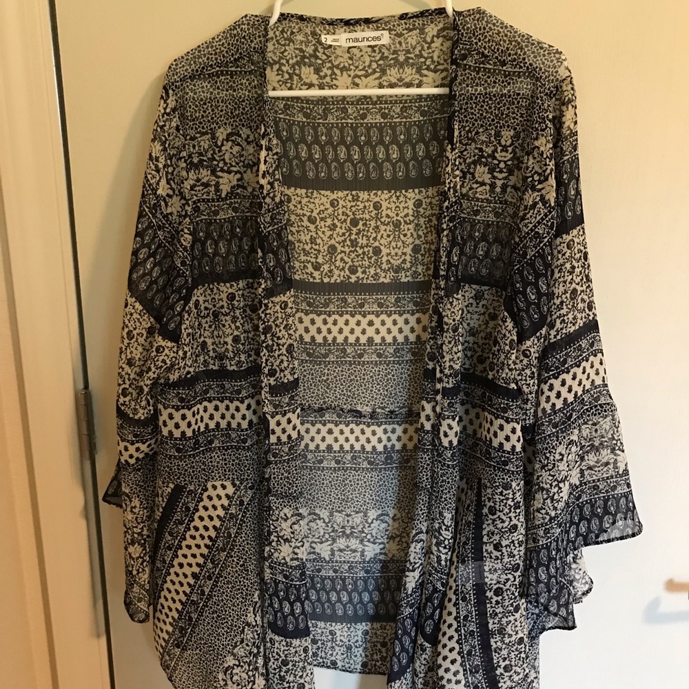 Maurices Floral Cardigan